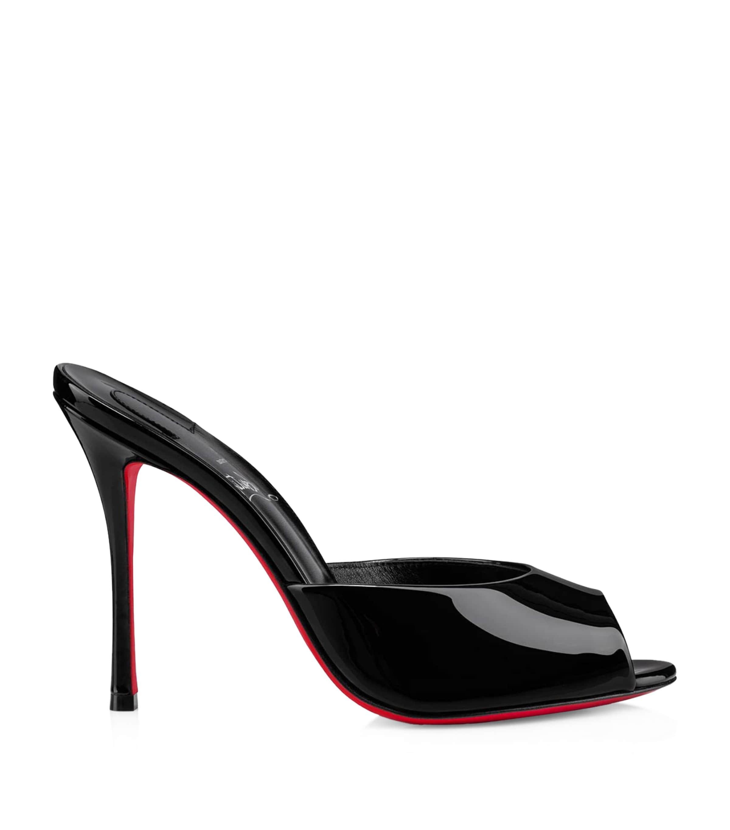 Christian Louboutin Me Dolly Patent Leather Mules 100 by CHRISTIAN LOUBOUTIN