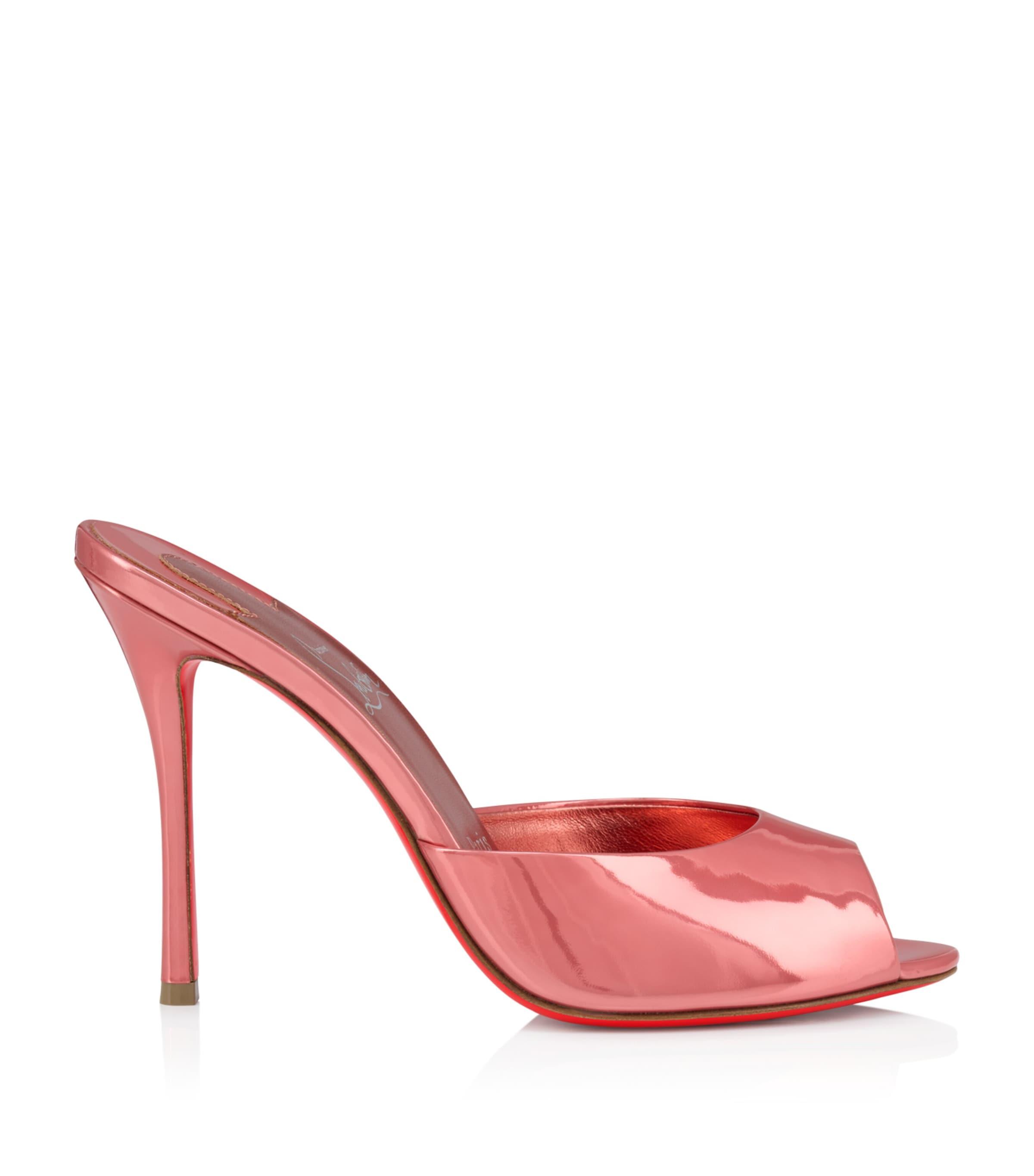 Christian Louboutin Me Dolly Patent Leather Mules 100 by CHRISTIAN LOUBOUTIN