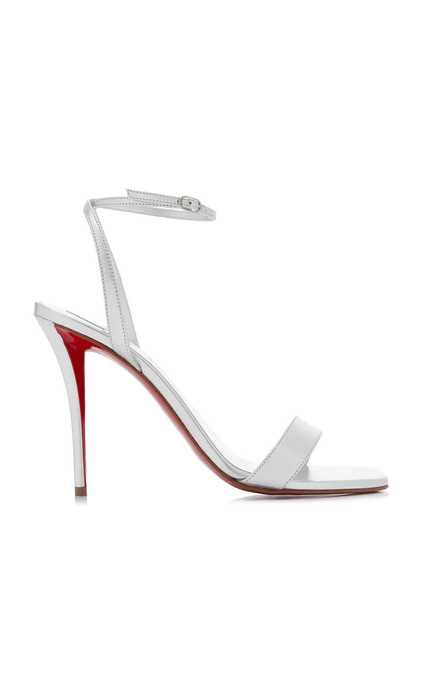 Christian Louboutin Miss Z 100mm Leather Sandals - Moda Operandi by CHRISTIAN LOUBOUTIN