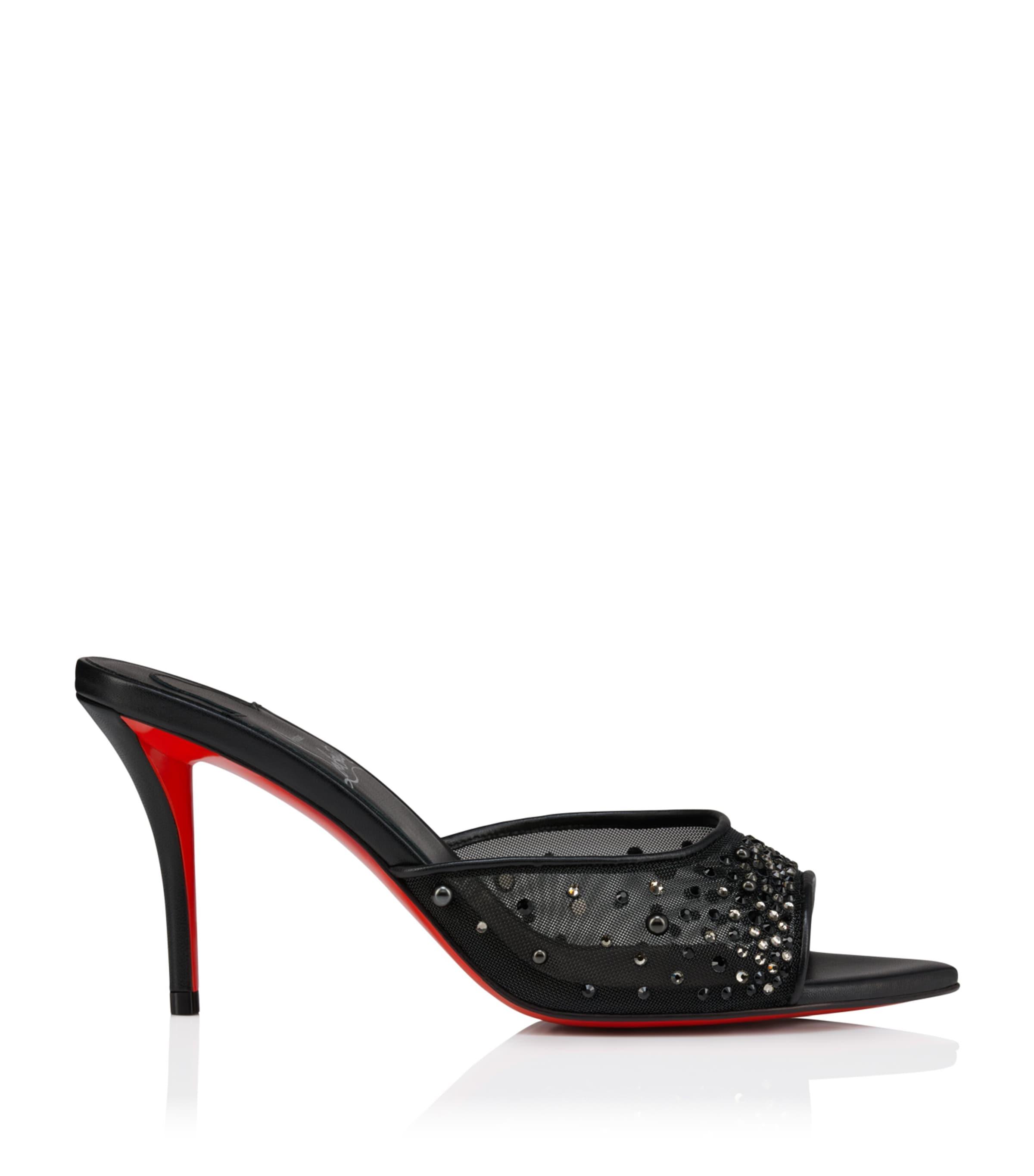 Christian Louboutin Miss Z Embellished Mules 80 by CHRISTIAN LOUBOUTIN