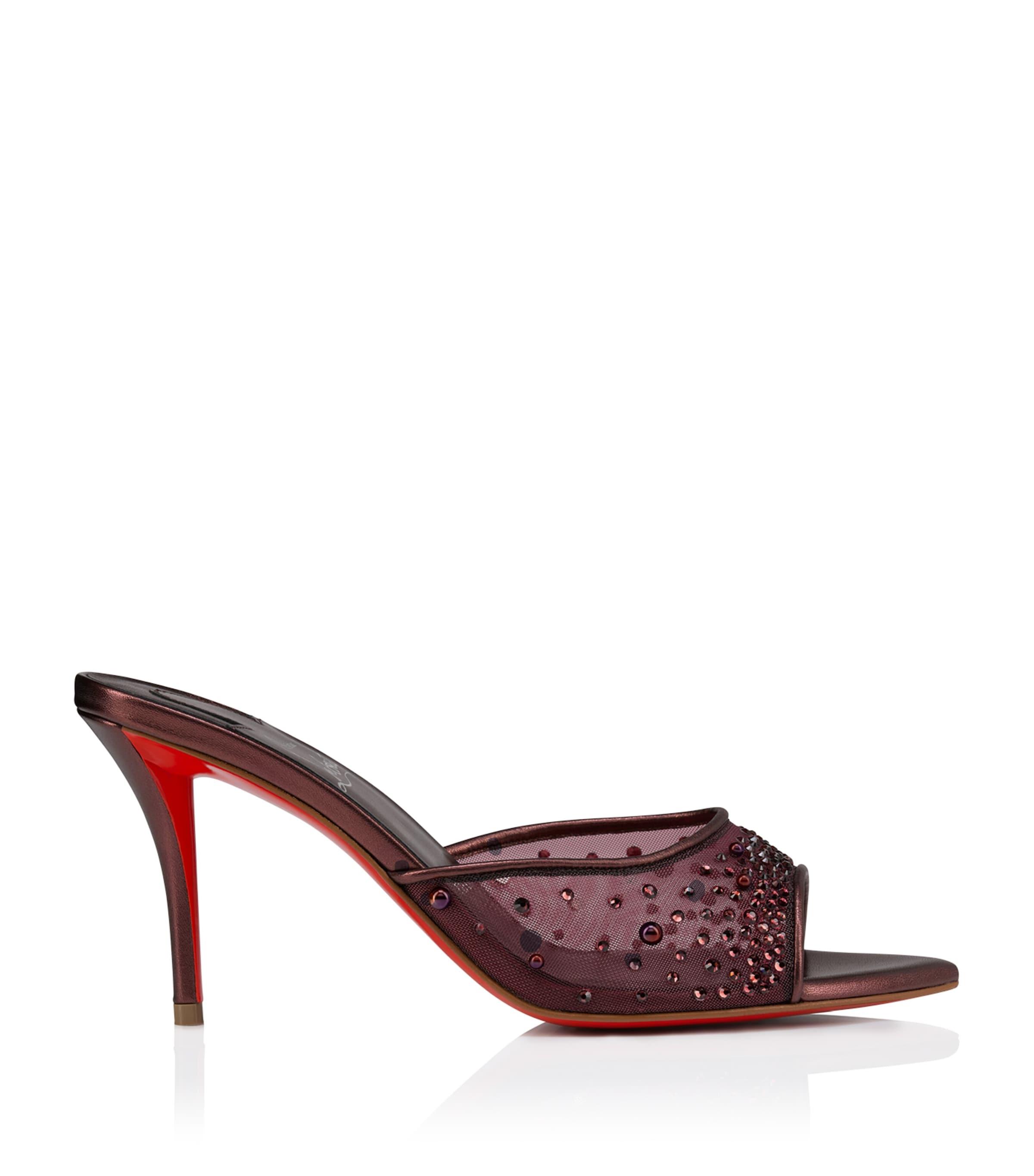 Christian Louboutin Miss Z Embellished Mules 80 by CHRISTIAN LOUBOUTIN