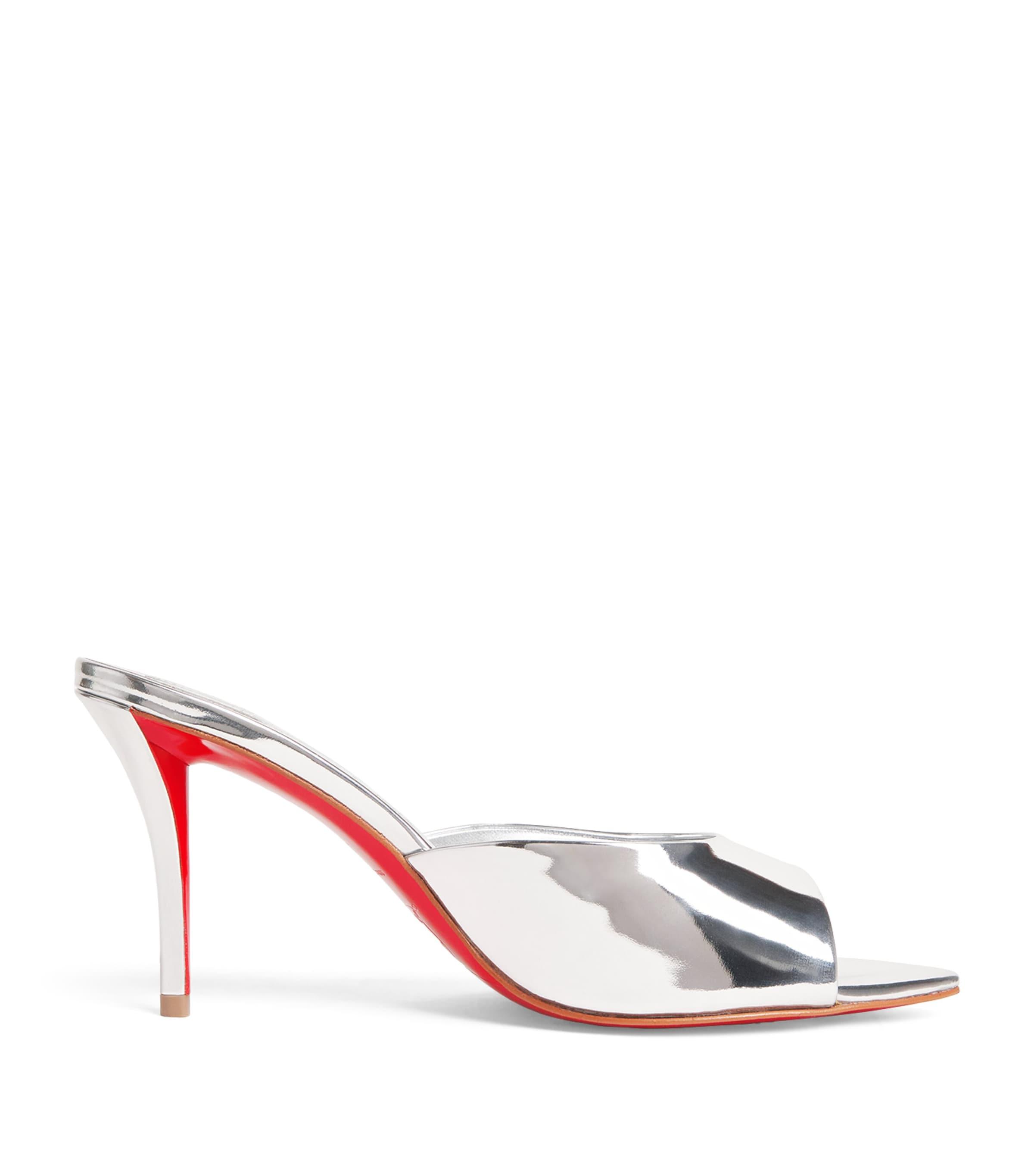 Christian Louboutin Miss Z Mule Patent Leather Mules 80 by CHRISTIAN LOUBOUTIN