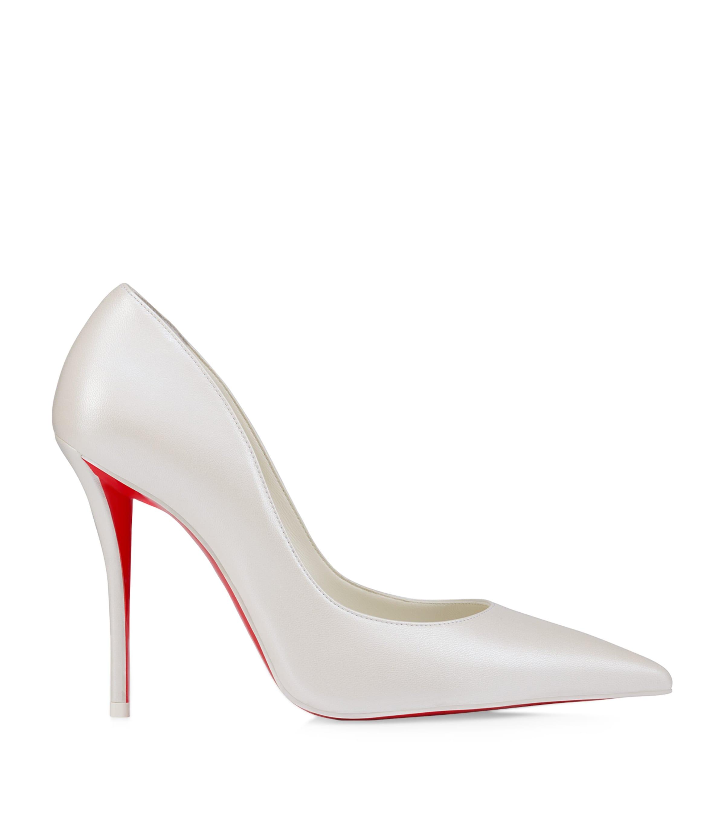 Christian Louboutin Miss Z Nappa Leather Pumps 100 by CHRISTIAN LOUBOUTIN