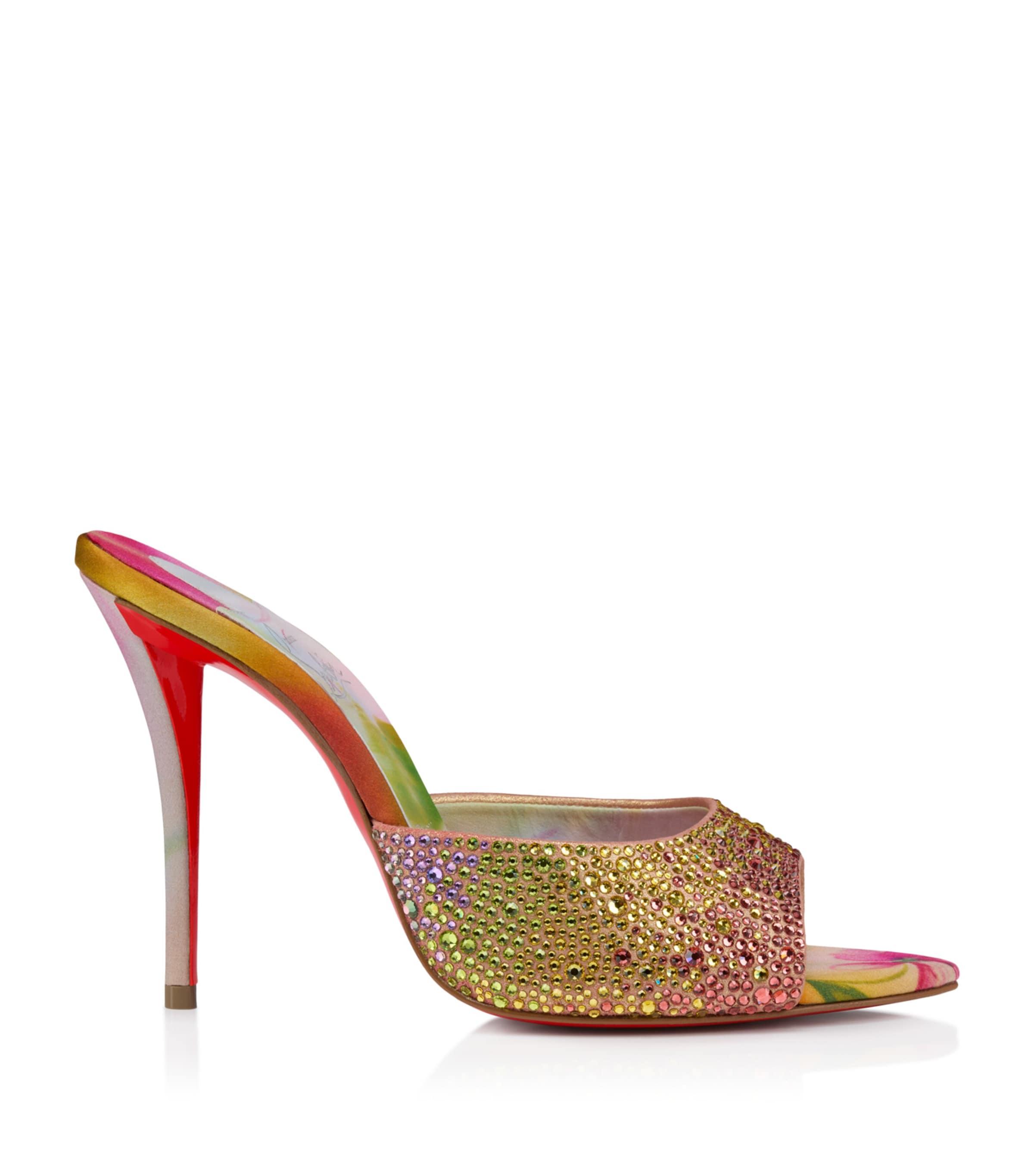 Christian Louboutin Miss Z Strass Mules 100 by CHRISTIAN LOUBOUTIN