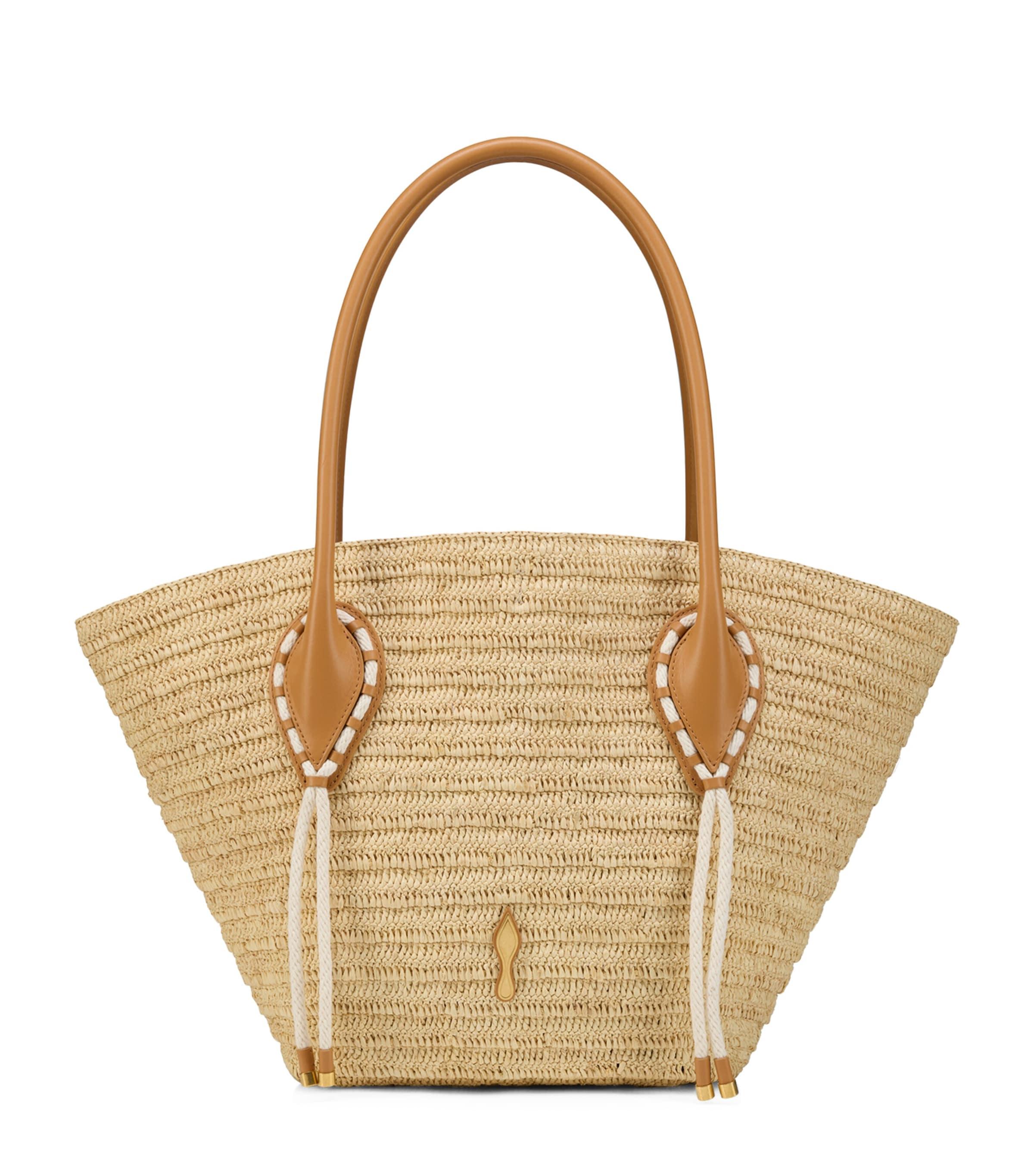 Christian Louboutin Raffia Venus Tote Bag by CHRISTIAN LOUBOUTIN