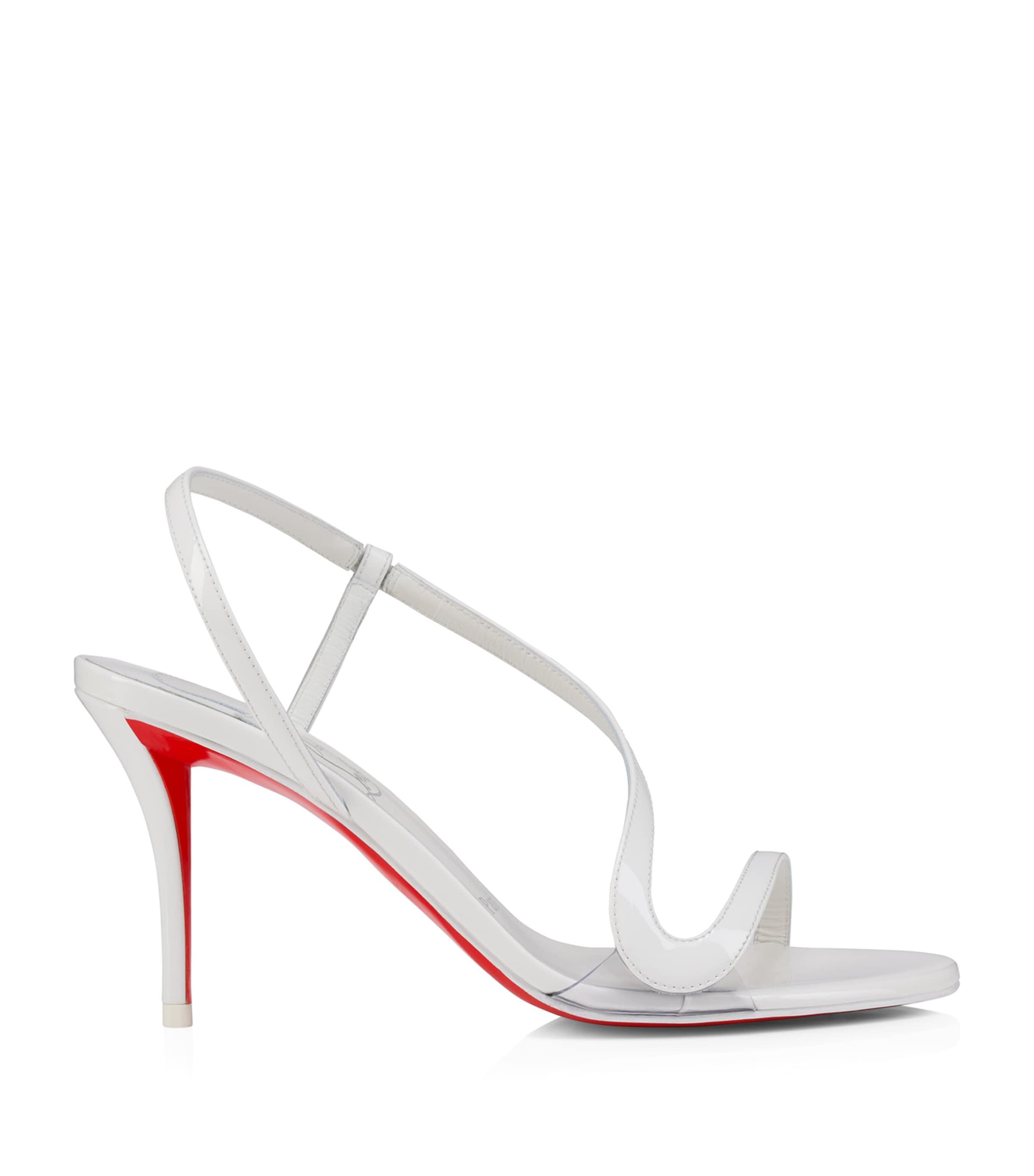 Christian Louboutin Rosa Z Patent Leather Heeled Sandals 80 by CHRISTIAN LOUBOUTIN