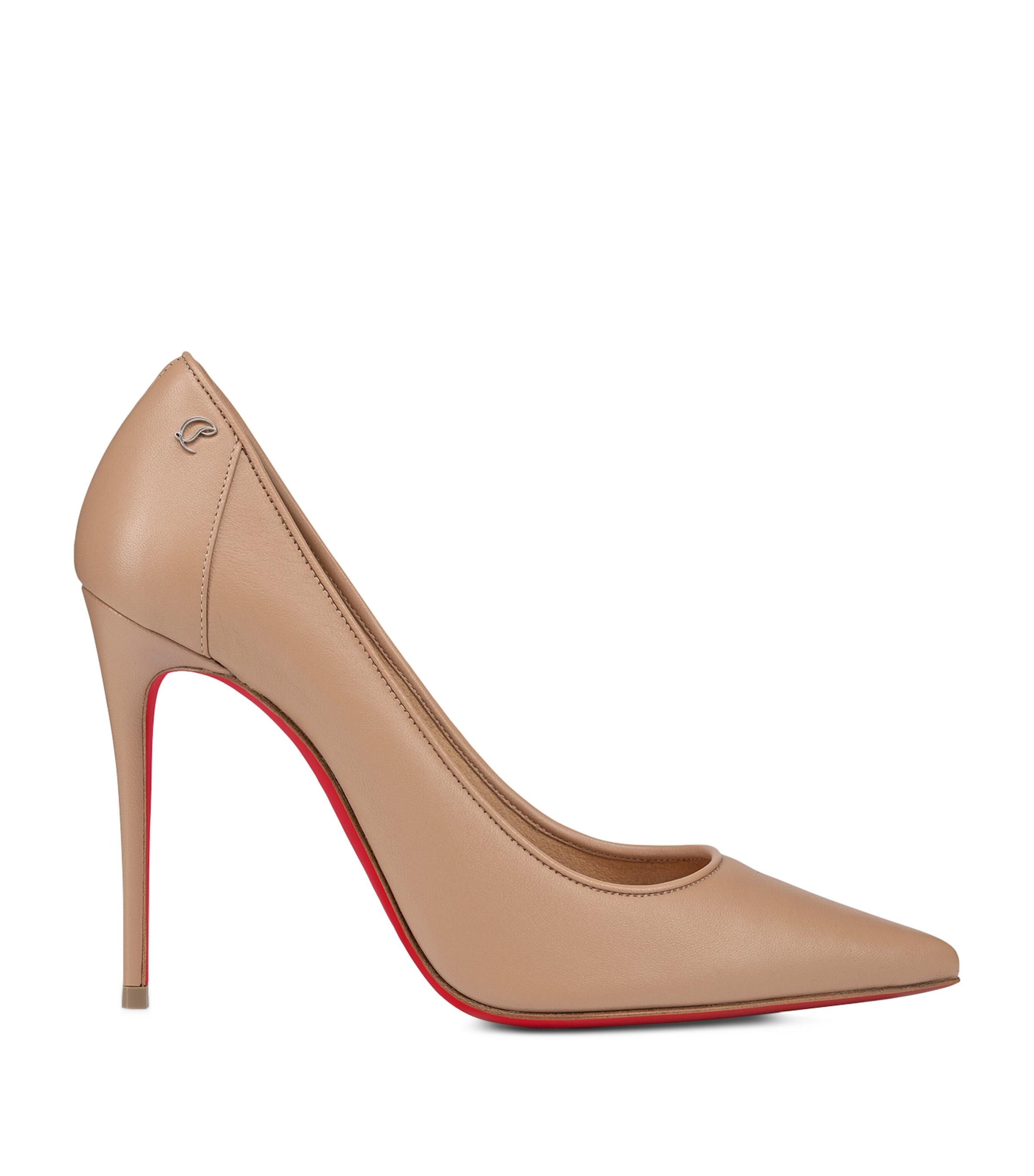 Christian Louboutin Sporty Kate Nappa Leather Pumps 100 by CHRISTIAN LOUBOUTIN