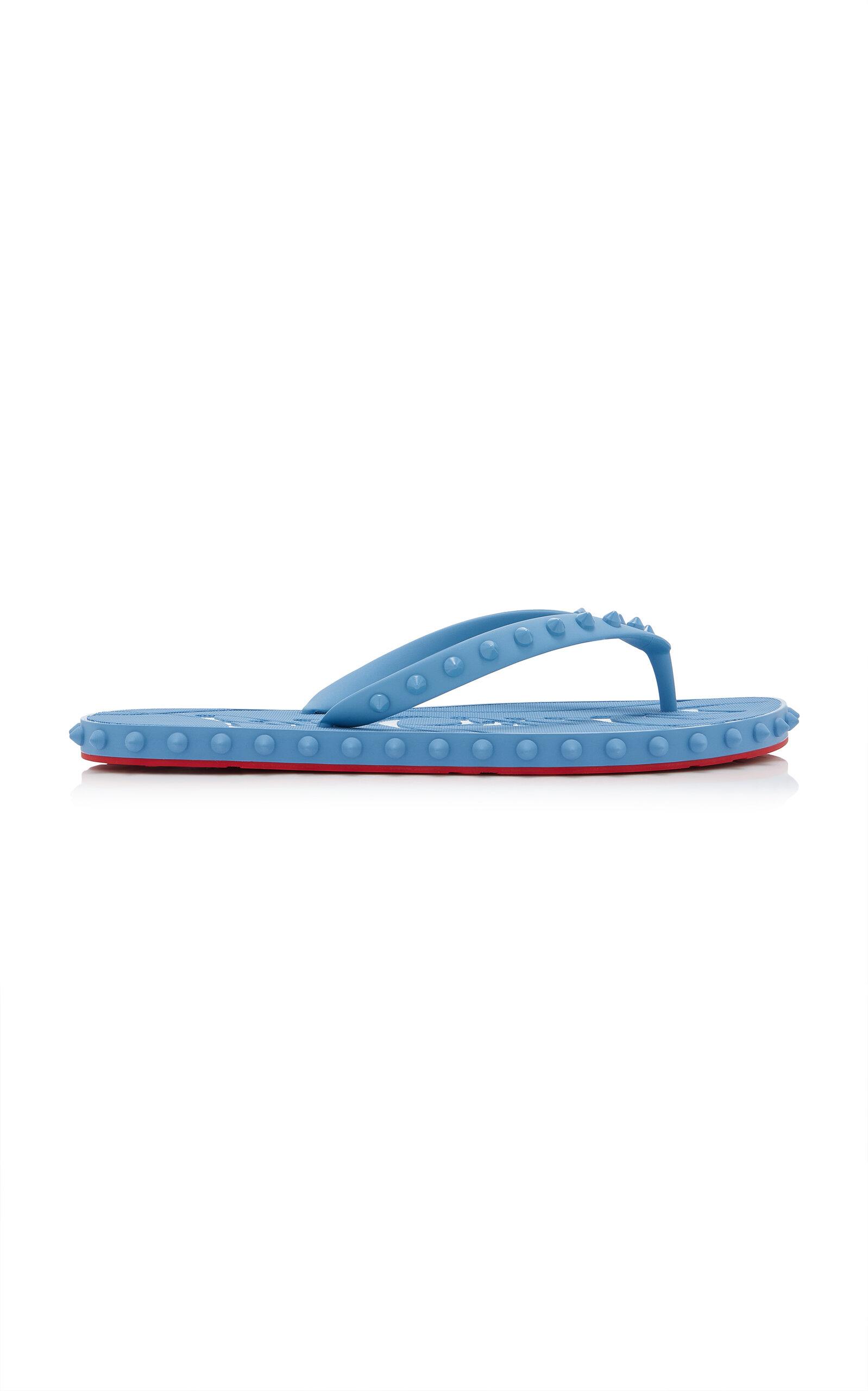 Christian Louboutin Super Loubi Flip Donna Rubber Sandals - Moda Operandi by CHRISTIAN LOUBOUTIN