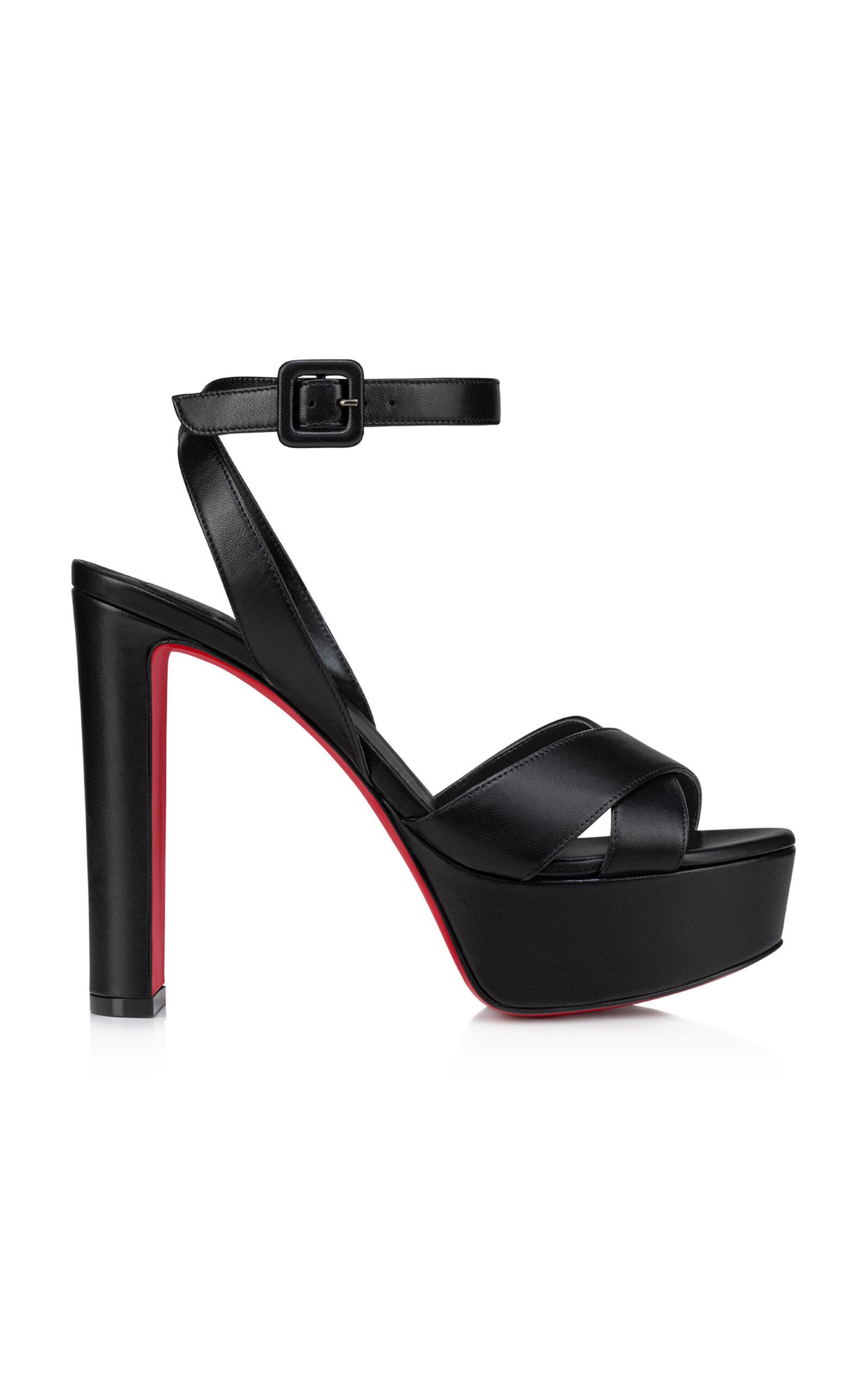 Christian Louboutin Supramariza 130mm Leather Sandals - Moda Operandi by CHRISTIAN LOUBOUTIN