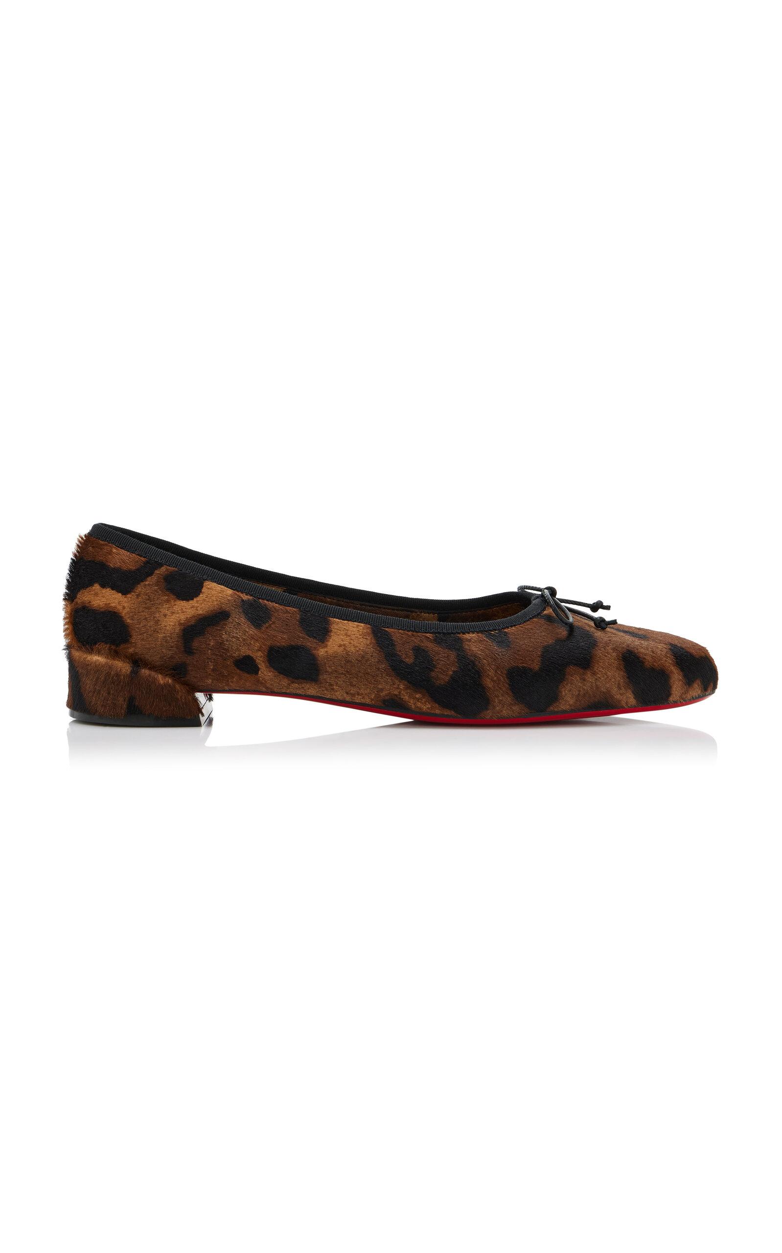 Christian Louboutin Sweetie Jane Pony Hair Ballet Flats - Moda Operandi by CHRISTIAN LOUBOUTIN