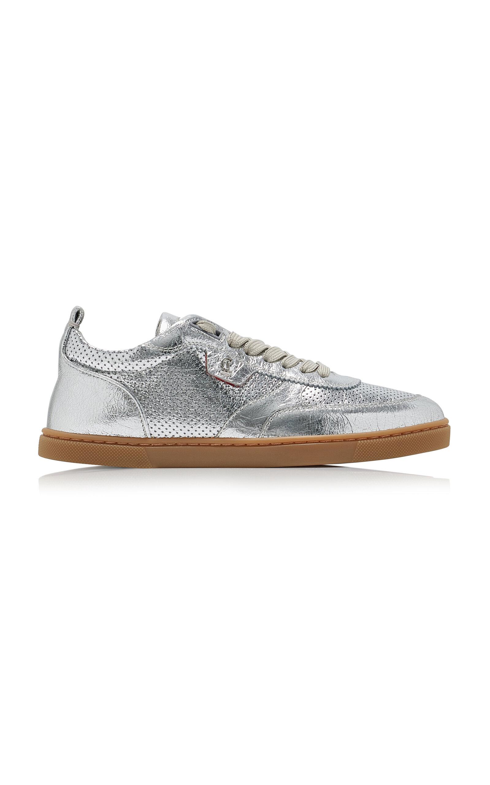 Christian Louboutin Tutti Rui Metallic Leather Sneakers - Moda Operandi by CHRISTIAN LOUBOUTIN