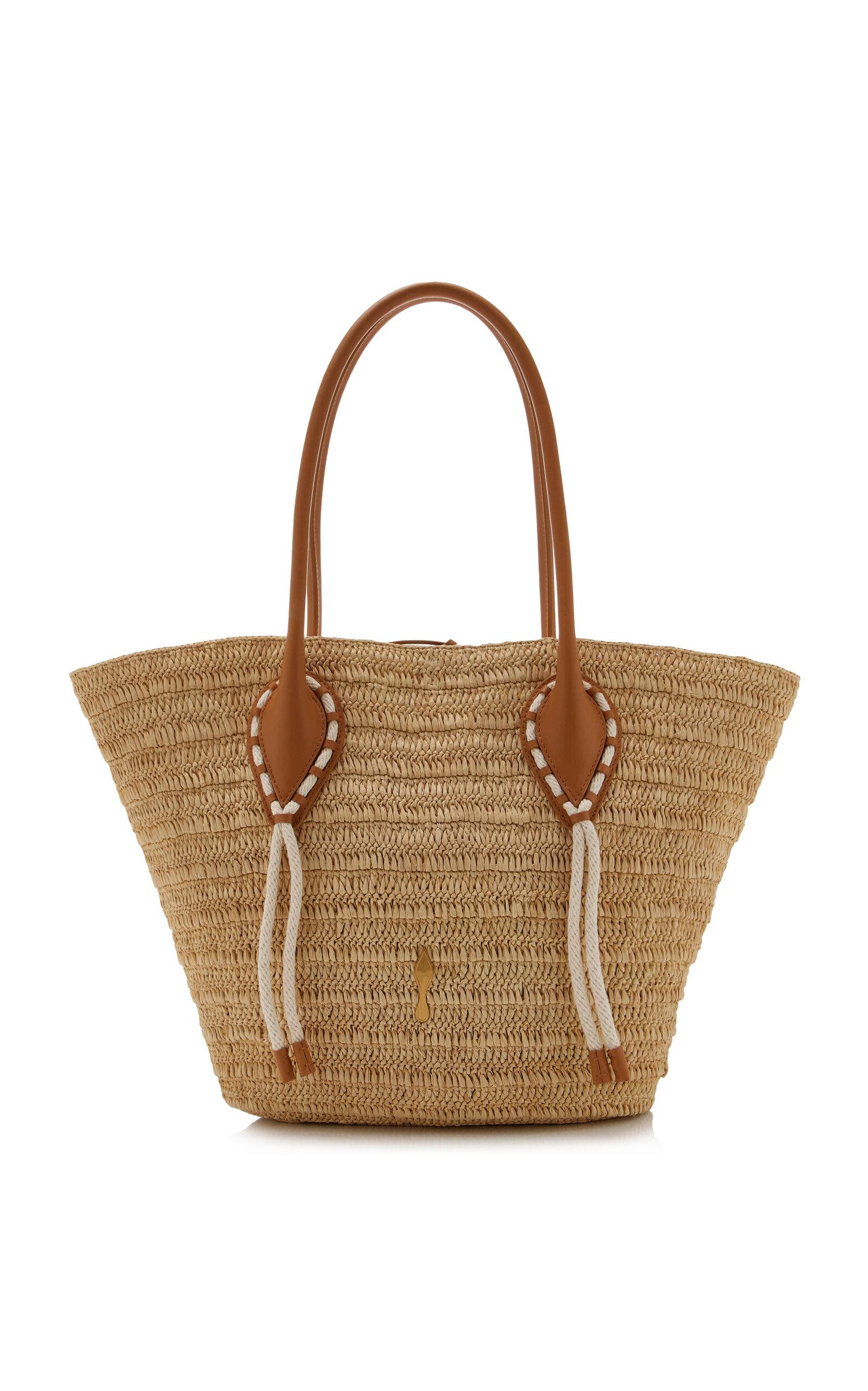 Christian Louboutin Venus Large Raffia Basket Tote - Moda Operandi by CHRISTIAN LOUBOUTIN