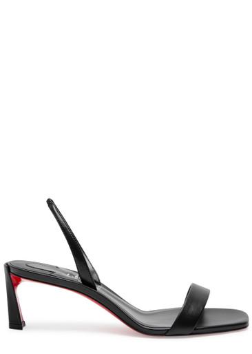 Condora 55 leather slingback sandals by CHRISTIAN LOUBOUTIN