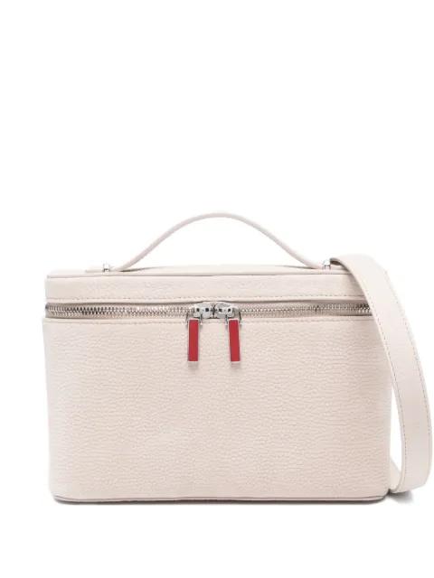Djanis grained leather messenger bag by CHRISTIAN LOUBOUTIN