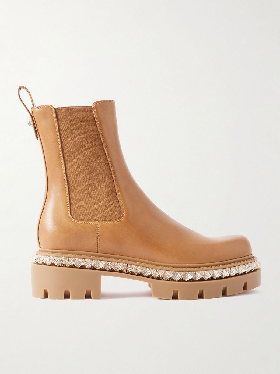Emilia Pyraclou studded leather Chelsea boots by CHRISTIAN LOUBOUTIN