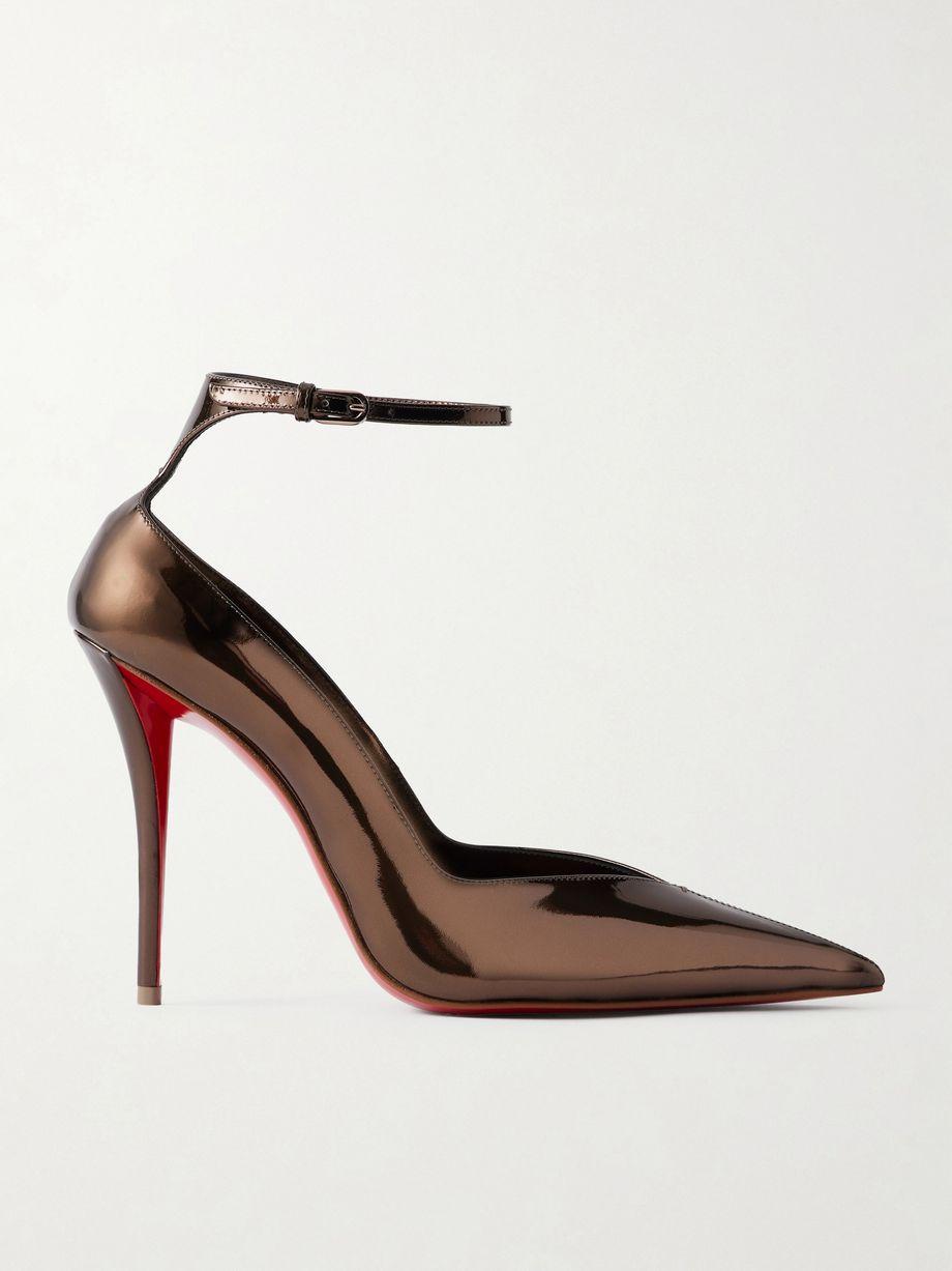 Erozee 100 metallic leather pumps by CHRISTIAN LOUBOUTIN