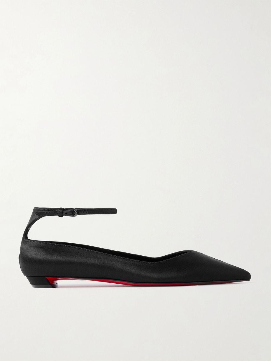 Erozeena satin point-toe flats by CHRISTIAN LOUBOUTIN