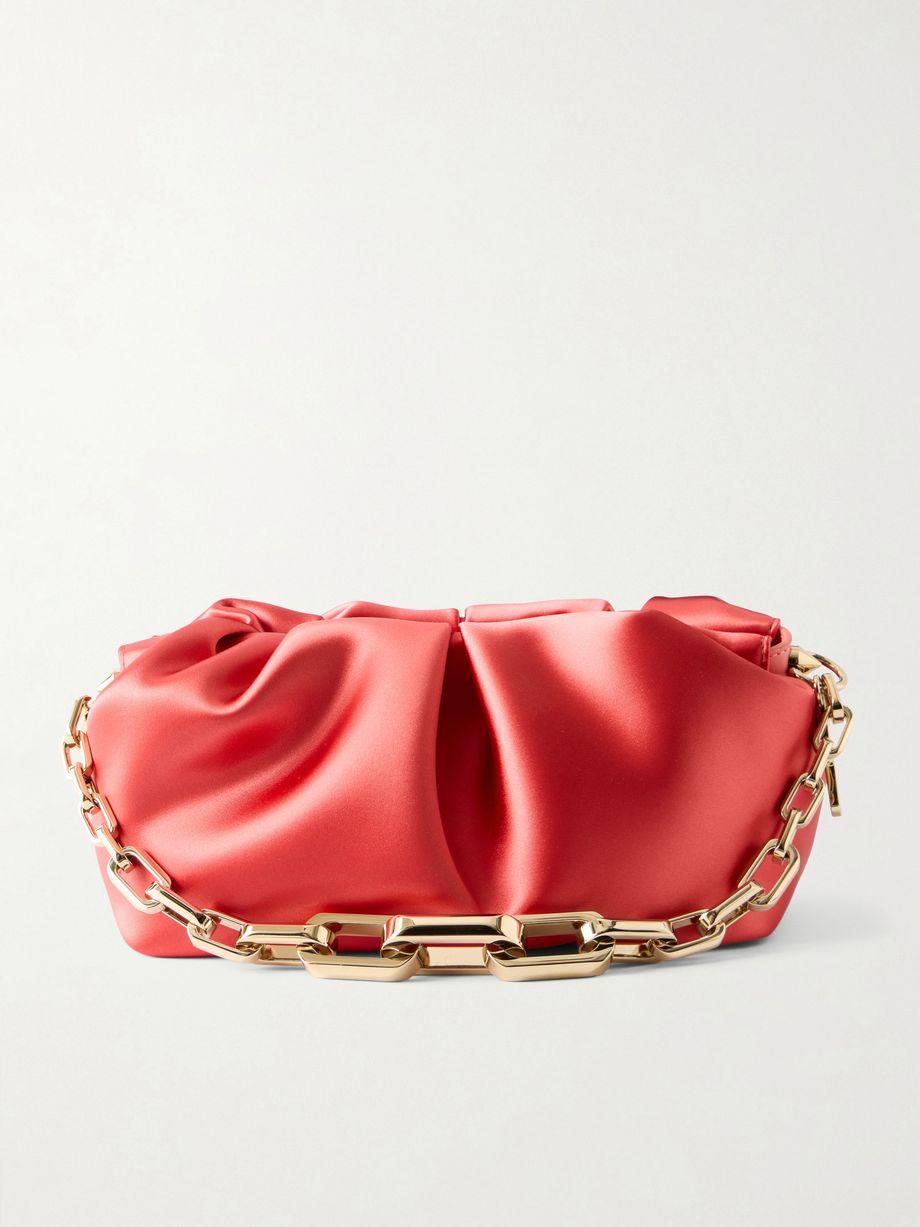 Eva small satin clutch by CHRISTIAN LOUBOUTIN
