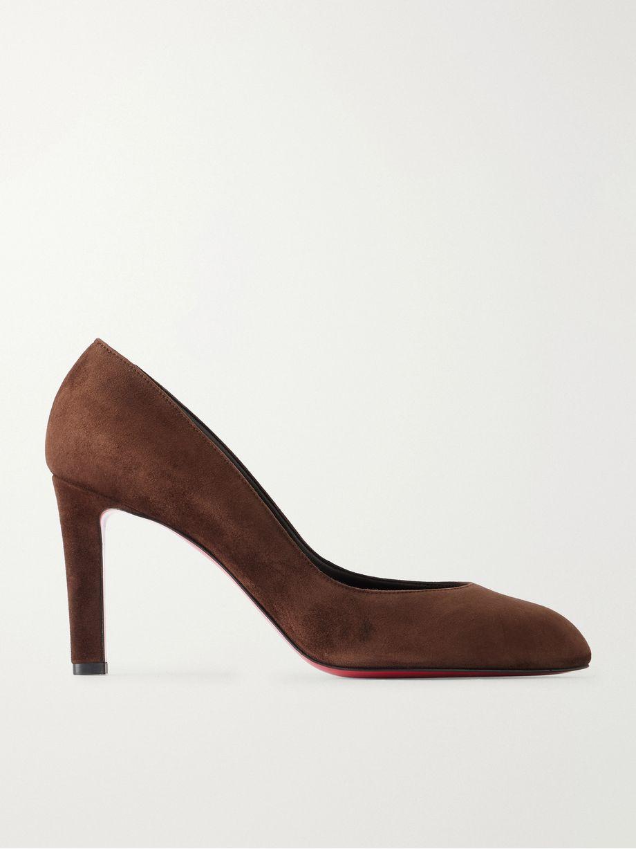 Fannylove 85 suede pumps by CHRISTIAN LOUBOUTIN