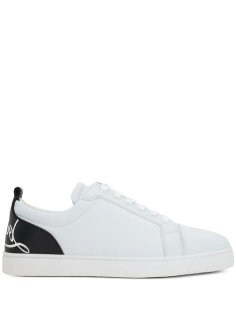 Fun Louis Junior leather sneakers by CHRISTIAN LOUBOUTIN