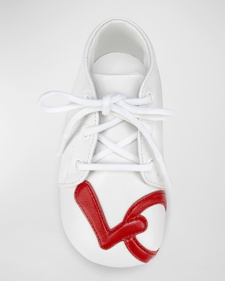Girl's Love Applique Pre Walkers, Baby by CHRISTIAN LOUBOUTIN