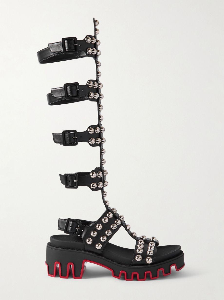 Gladiadune studded leather sandals by CHRISTIAN LOUBOUTIN