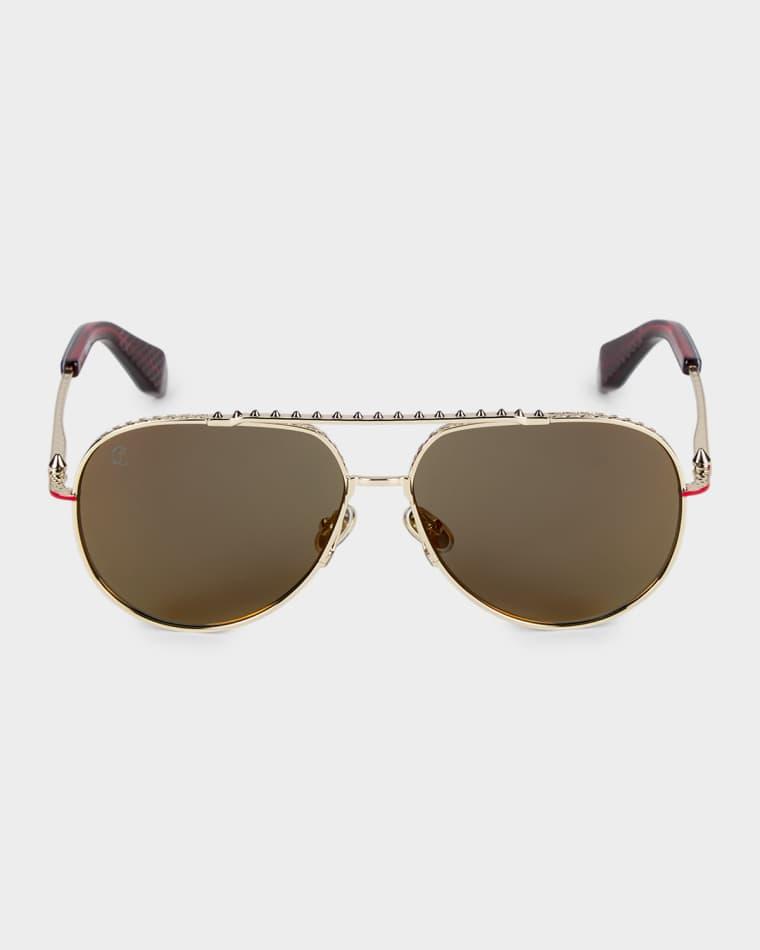 Greggo LB0029 61mm Aviator Sunglasses by CHRISTIAN LOUBOUTIN