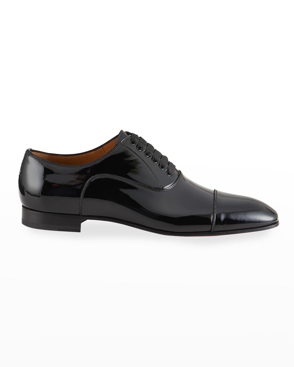 Greggo Men's Lace-Up Leather Dress Shoes by CHRISTIAN LOUBOUTIN