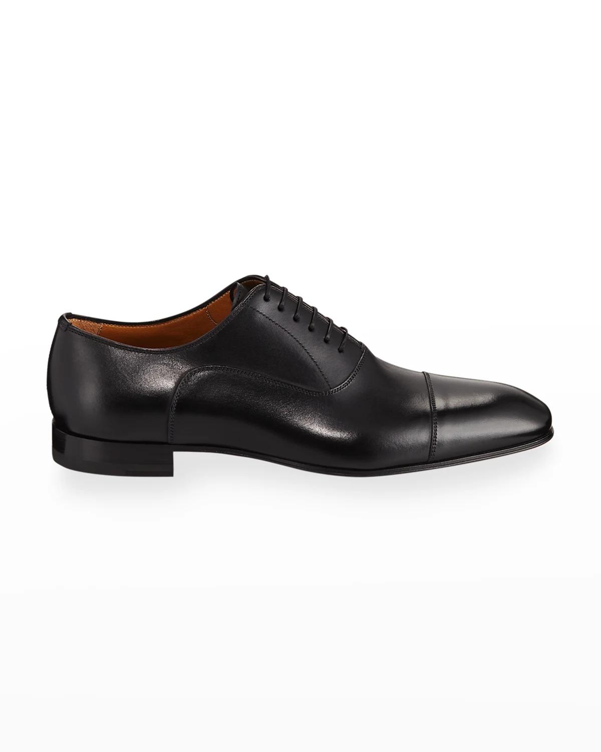 Greggo Men's Lace-Up Leather Dress Shoes by CHRISTIAN LOUBOUTIN