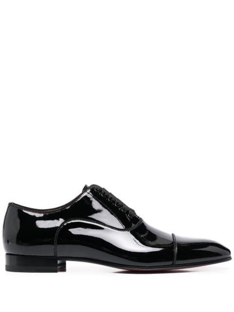 Greggo glossy derby shoes by CHRISTIAN LOUBOUTIN