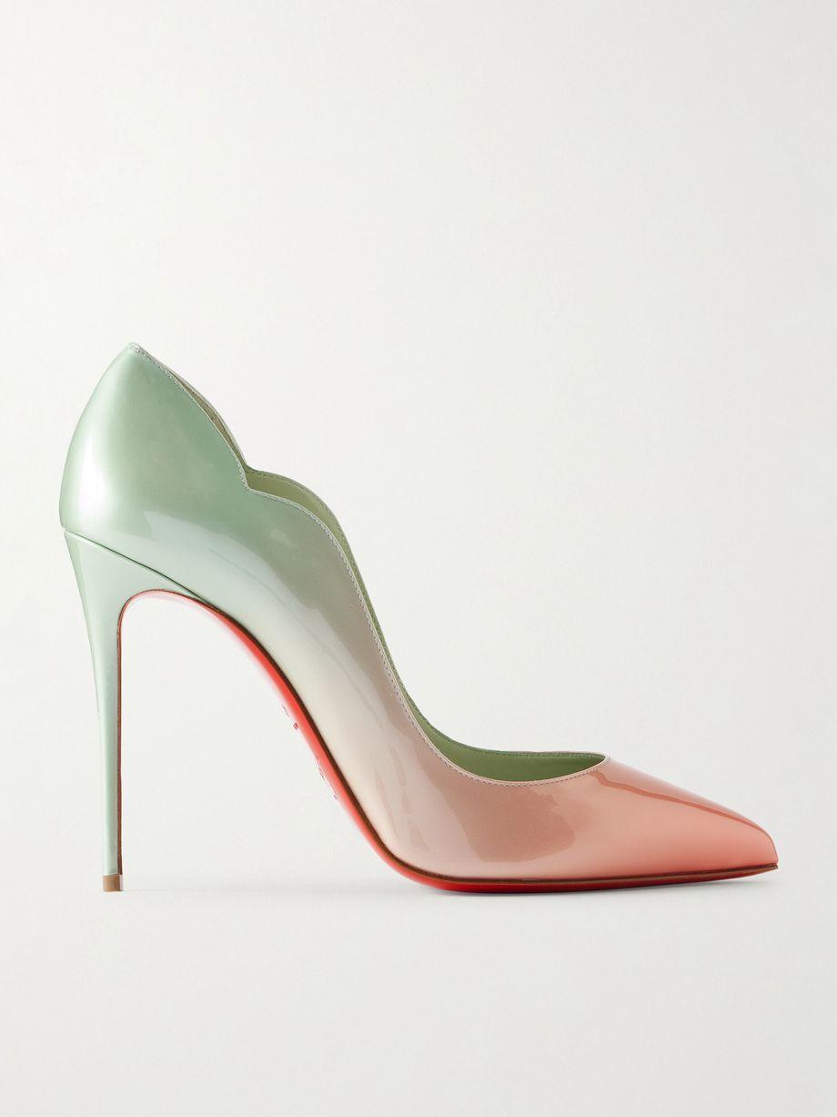 Hot Chick 100 dégradé patent-leather pumps by CHRISTIAN LOUBOUTIN