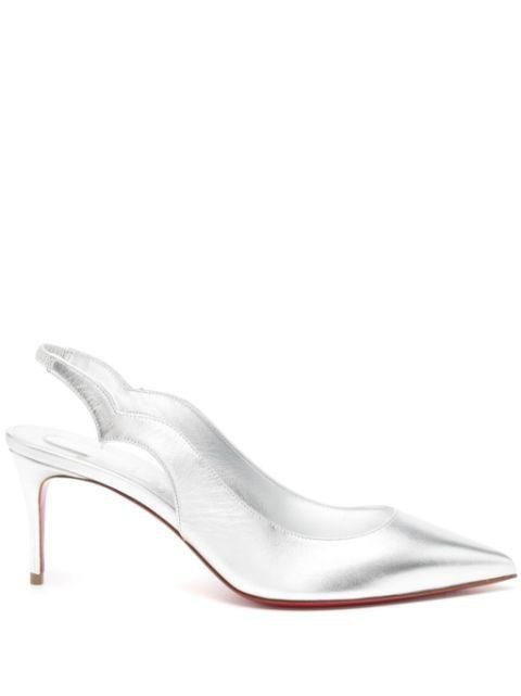 Hot Chick 80mm slingback pumps by CHRISTIAN LOUBOUTIN