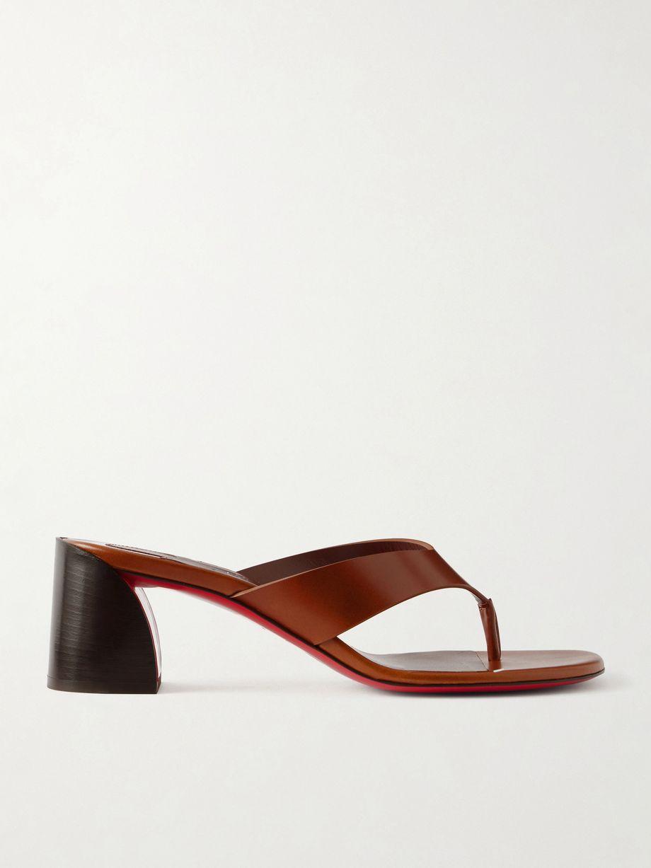 Janetonga 55 leather sandals by CHRISTIAN LOUBOUTIN