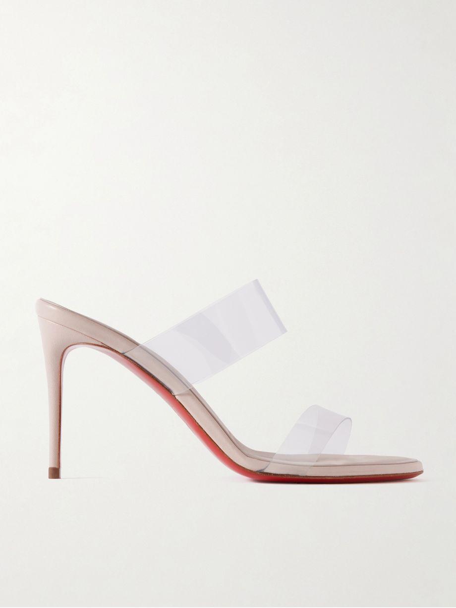 Just Loubi 85 PVC mules by CHRISTIAN LOUBOUTIN