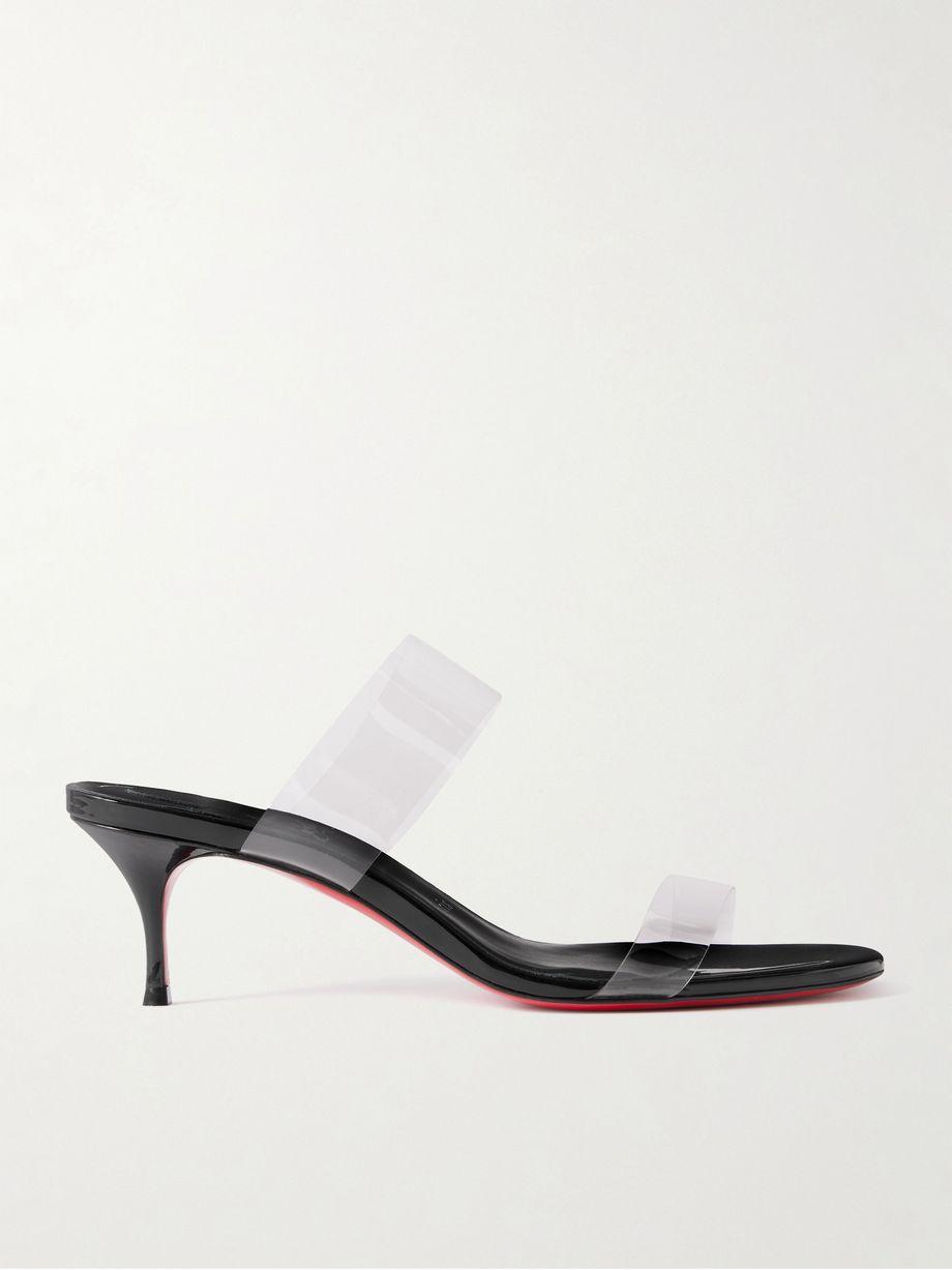 Just Nothing 55 PVC mules by CHRISTIAN LOUBOUTIN