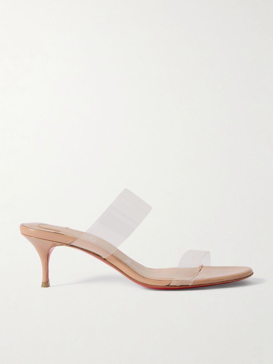 Just Nothing 55 PVC mules by CHRISTIAN LOUBOUTIN