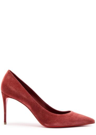 Kate 85 suede pumps by CHRISTIAN LOUBOUTIN