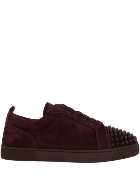 Louis Junior Spikes suede sneakers by CHRISTIAN LOUBOUTIN
