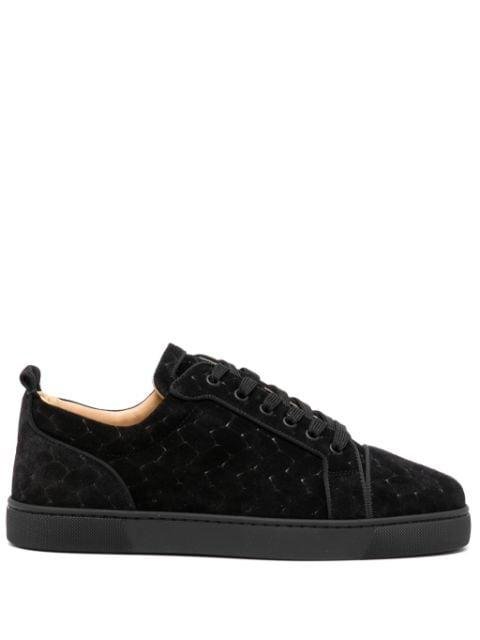 Louis Junior braided suede trainers by CHRISTIAN LOUBOUTIN