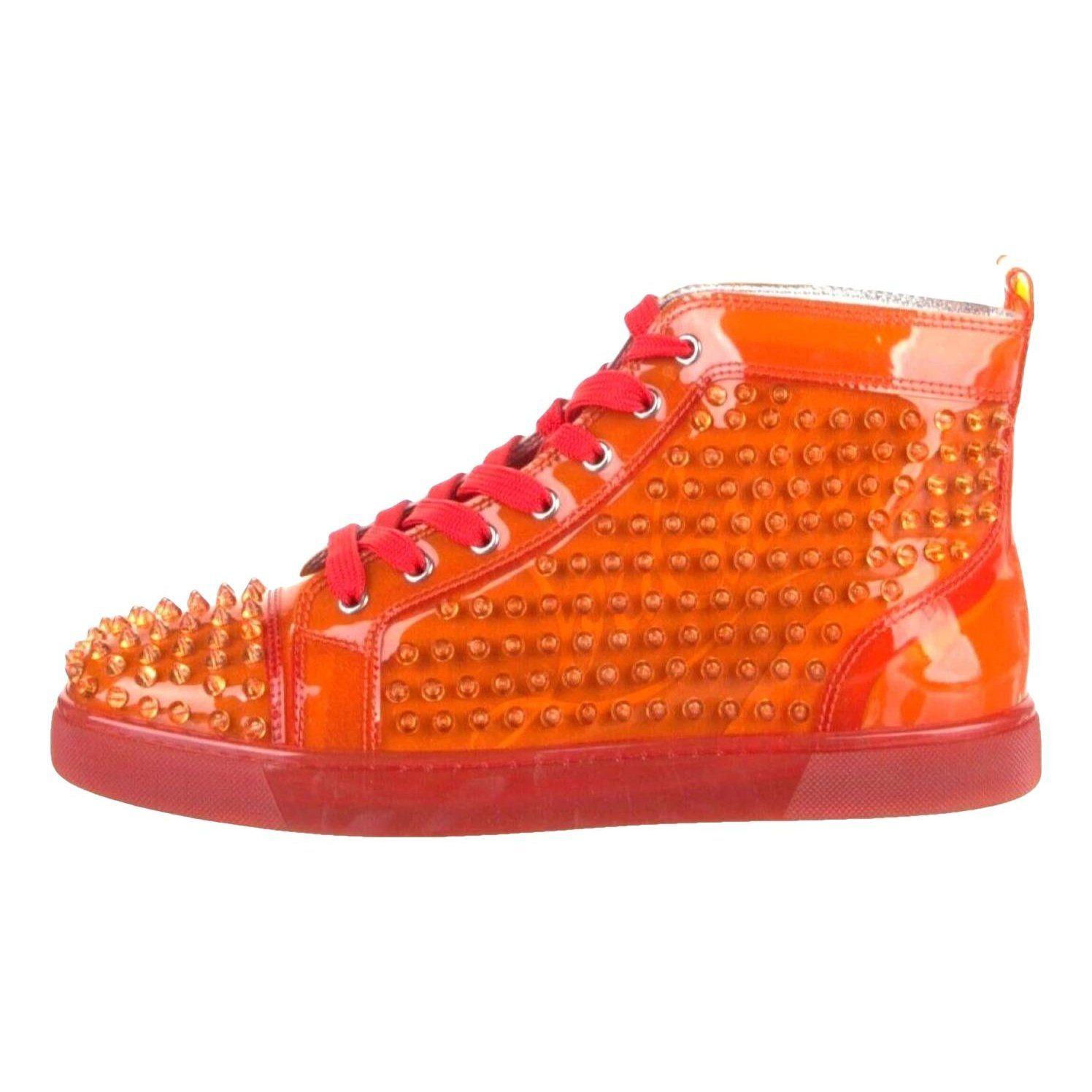 Louis cloth high trainers by CHRISTIAN LOUBOUTIN Louis cloth high trainers by CHRISTIAN LOUBOUTIN