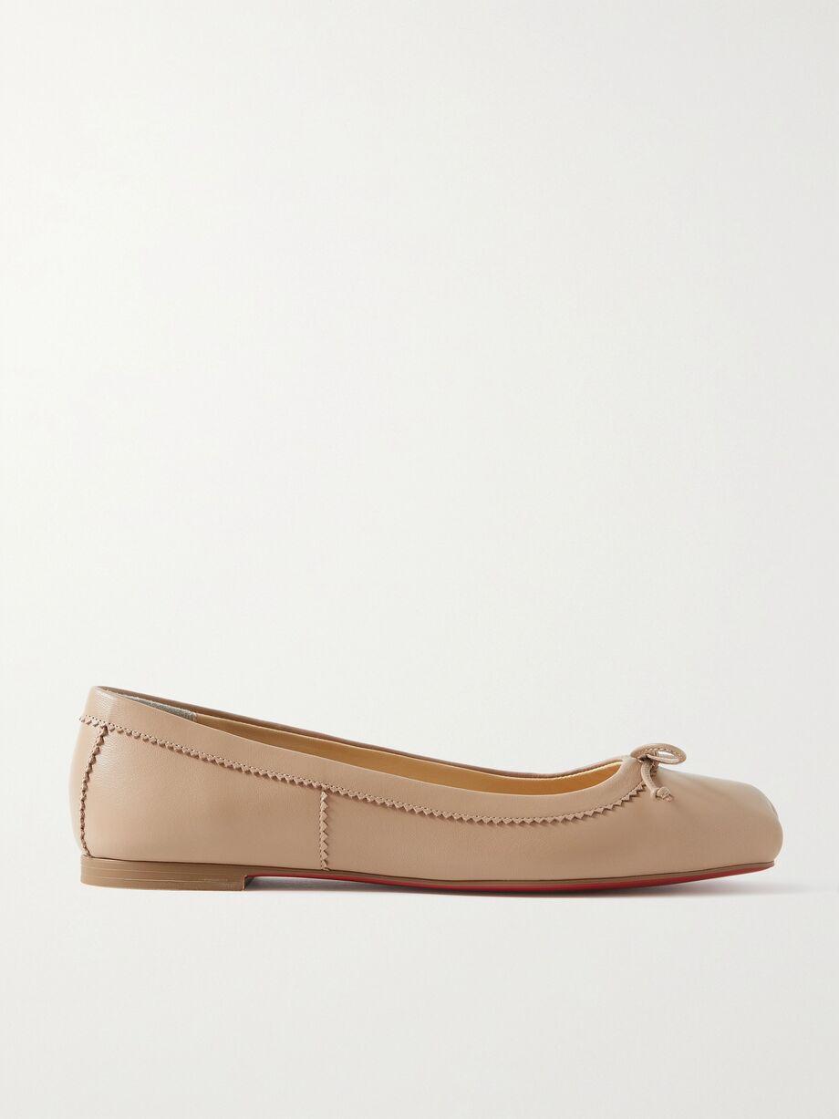 Mamadrague leather ballet flats by CHRISTIAN LOUBOUTIN