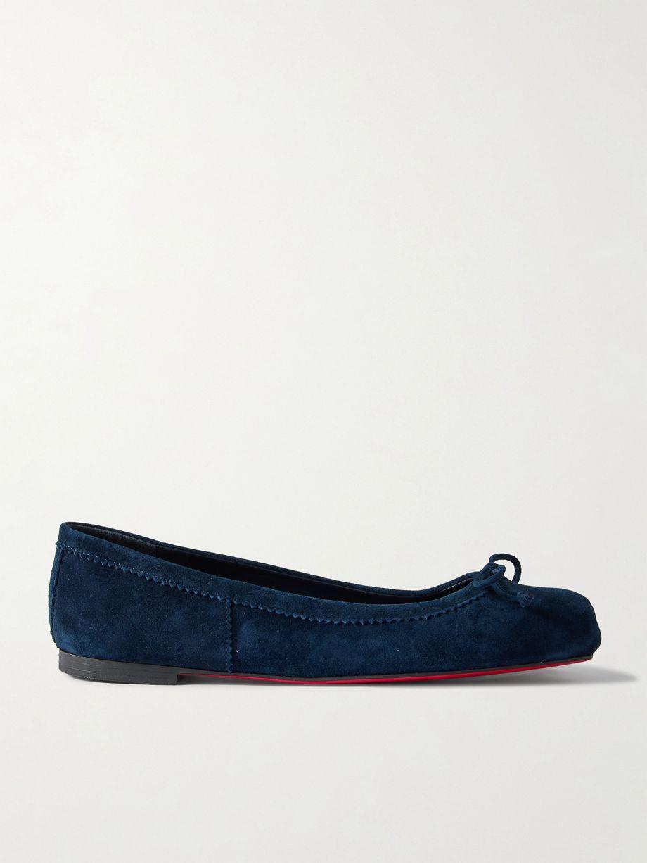 Mamadrague suede ballet flats by CHRISTIAN LOUBOUTIN