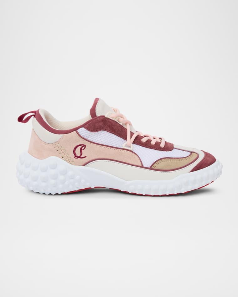 Mara Mixed Leather Runner Sneakers by CHRISTIAN LOUBOUTIN