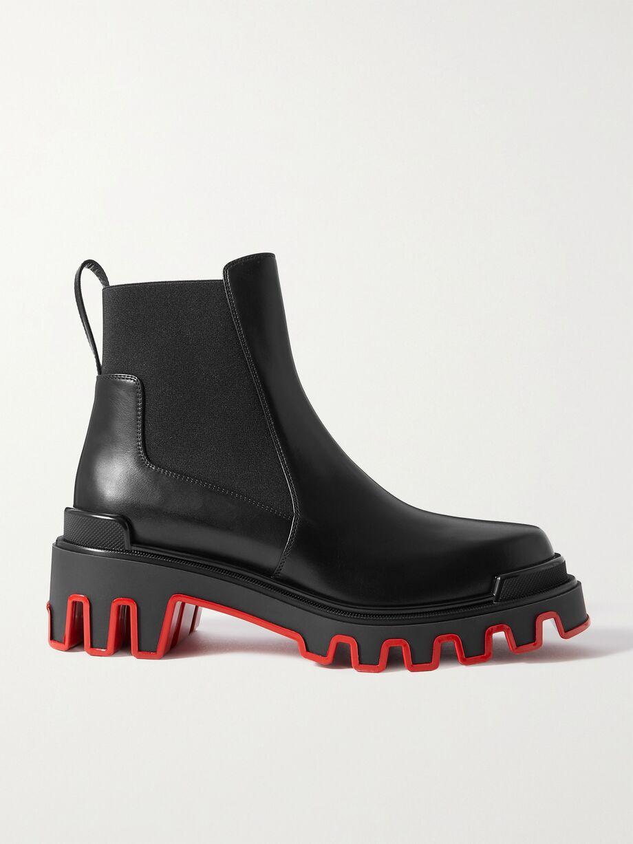 Marchacroche Dune leather Chelsea boots by CHRISTIAN LOUBOUTIN