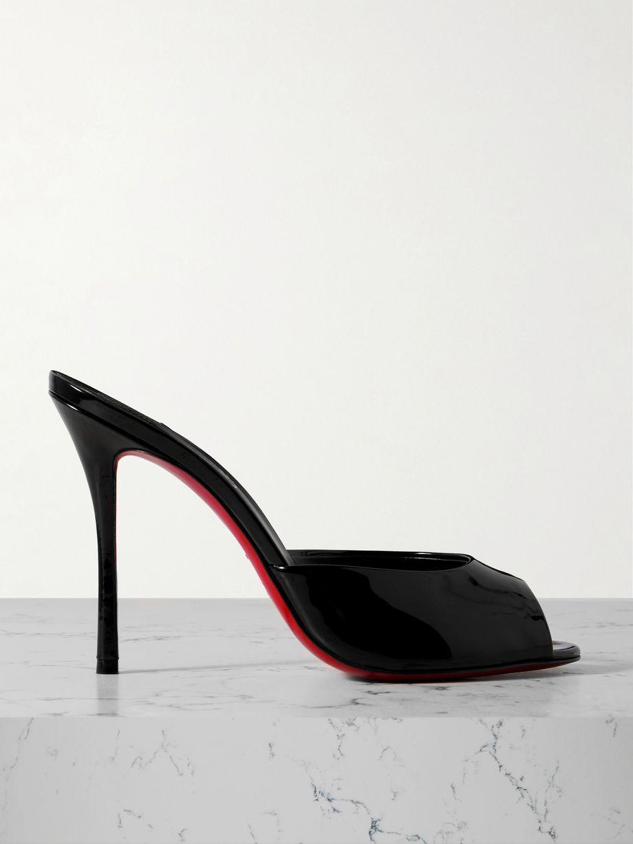 Me Dolly 100 patent-leather mules by CHRISTIAN LOUBOUTIN