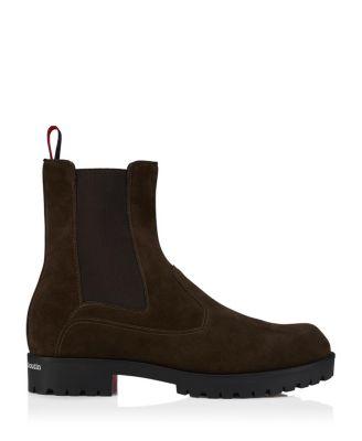 Men's Cavernos Chelsea Booties by CHRISTIAN LOUBOUTIN