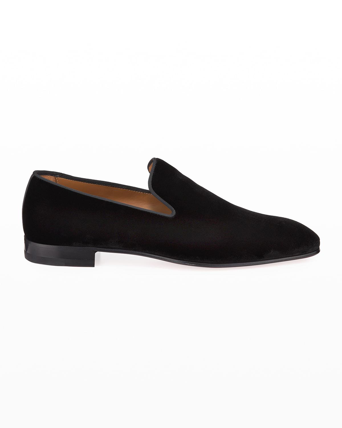 Men's Dandelion Velvet Loafers by CHRISTIAN LOUBOUTIN