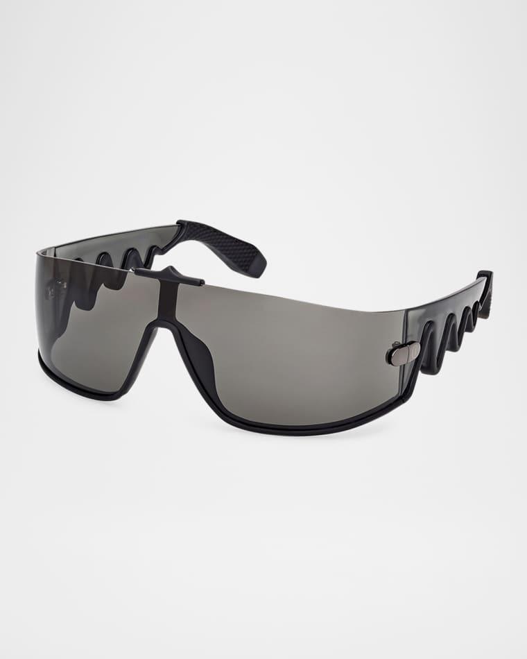 Men's LB0015M Acetate Shield Sunglasses by CHRISTIAN LOUBOUTIN