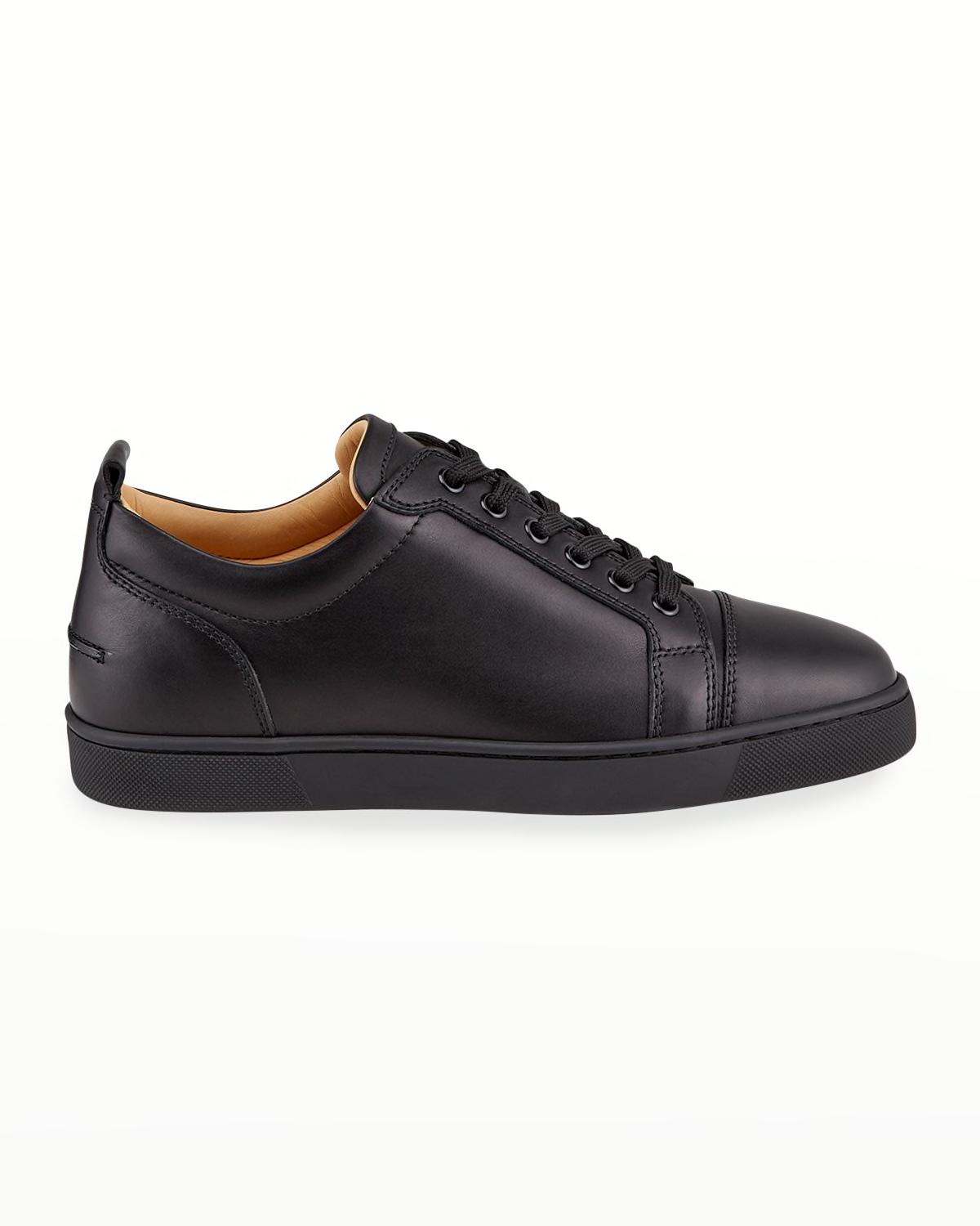 Men's Louis Junior Leather Red Sole Sneakers by CHRISTIAN LOUBOUTIN