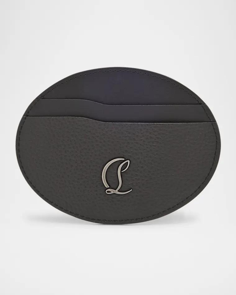 Men's Mooncrest Galet Leather Card Holder by CHRISTIAN LOUBOUTIN